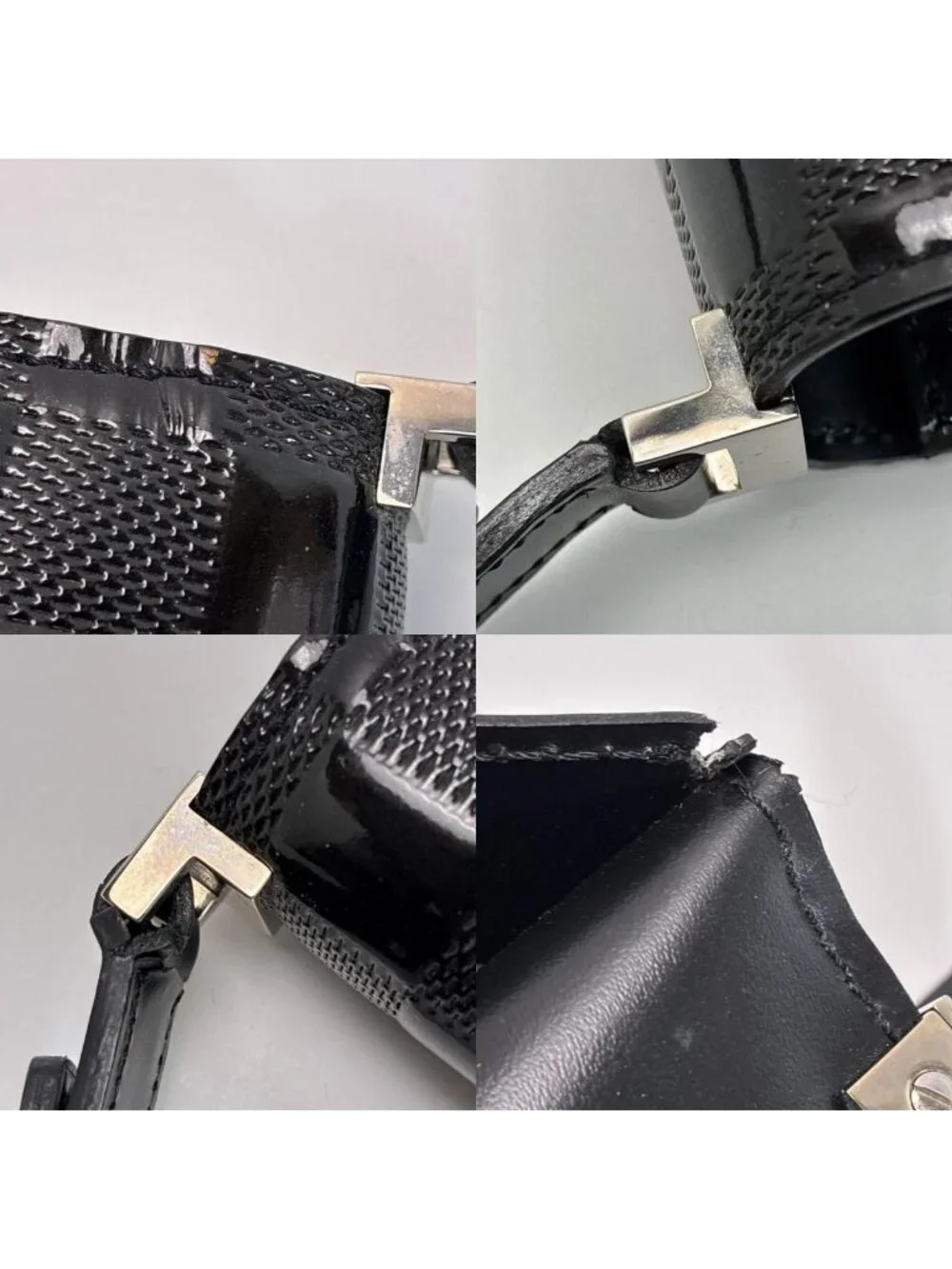 Louis Vuitton Damier Vernis Club Noir Bag